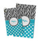 Dots & Zebra Microfiber Golf Towel - PARENT/MAIN