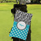 Dots & Zebra Microfiber Golf Towels - LIFESTYLE