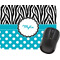 Dots & Zebra Rectangular Mouse Pad