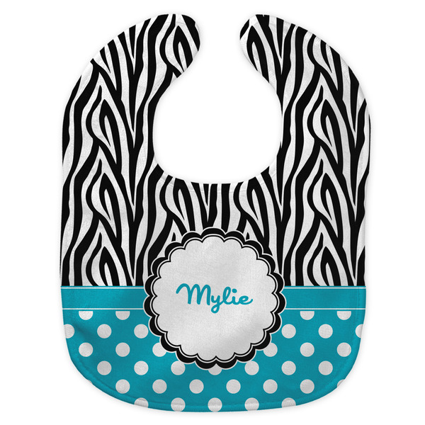 Dots & Zebra New Bib Flat Approval