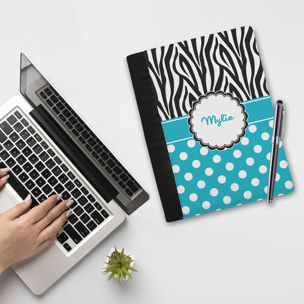 Dots & Zebra Notebook Padfolio - LIFESTYLE (large)