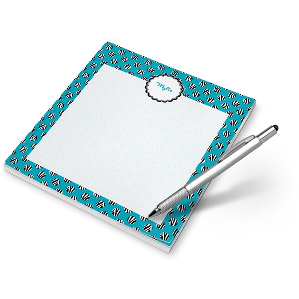 Custom Dots & Zebra Notepad (Personalized)