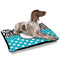 Dots & Zebra Outdoor Dog Beds - Large - IN CONTEXT