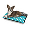 Dots & Zebra Outdoor Dog Beds - Medium - IN CONTEXT