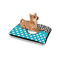 Dots & Zebra Outdoor Dog Beds - Small - IN CONTEXT