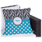 Dots & Zebra Outdoor Pillow