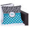 Dots & Zebra Outdoor Pillow - 16" (Personalized)