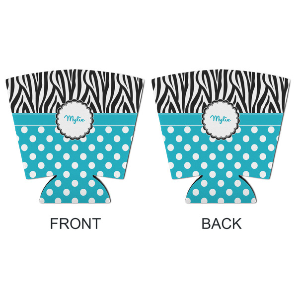 Dots & Zebra Party Cup Sleeves - with bottom - APPROVAL