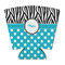 Dots & Zebra Party Cup Sleeve - with Bottom (Personalized)