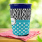 Dots & Zebra Party Cup Sleeves - with bottom - Lifestyle