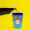 Dots & Zebra Party Cup Sleeves - without bottom - Lifestyle