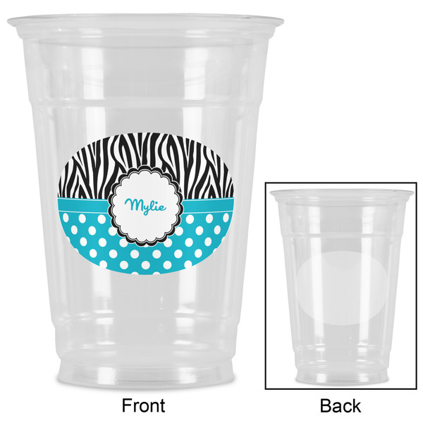 Dots & Zebra Party Cups - 16oz - Approval