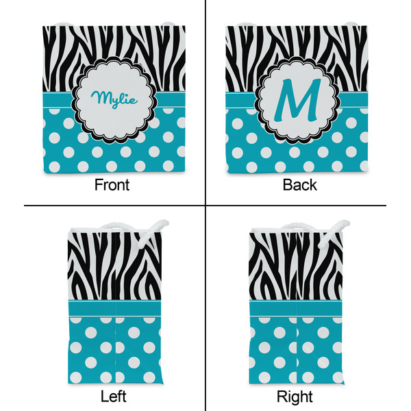Dots & Zebra Party Favor Gift Bag - Gloss - Approval