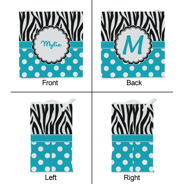 Dots & Zebra Party Favor Gift Bag - Matte - Approval