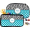 Dots & Zebra Pencil / School Supplies Bags Small and Medium