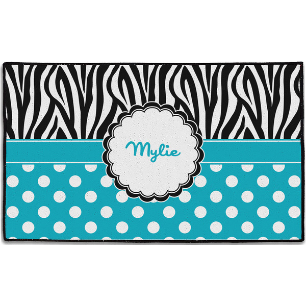 Dots & Zebra Personalized - 60x36 (APPROVAL)