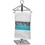 Dots & Zebra Cotton Finger Tip Towel (Personalized)