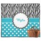 Dots & Zebra Outdoor Picnic Blanket (Personalized)