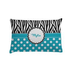 Dots & Zebra Pillow Case - Standard (Personalized)