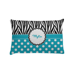 Dots & Zebra Pillow Case - Standard (Personalized)