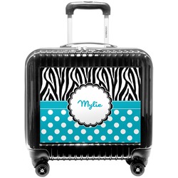 Dots & Zebra Pilot / Flight Suitcase (Personalized)