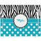 Dots & Zebra Placemat with Props