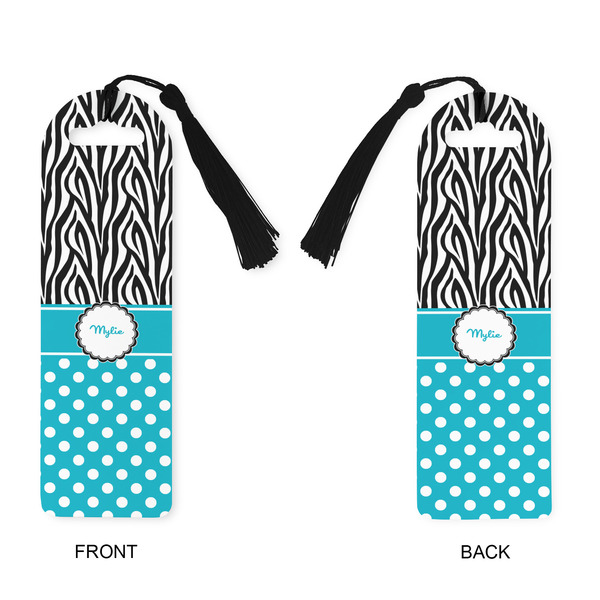 Dots & Zebra Plastic Bookmarks - Approval