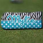 Dots & Zebra Blade Putter Cover (Personalized)