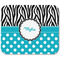 Dots & Zebra Rectangular Mouse Pad - APPROVAL
