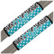 Dots & Zebra Seat Belt Covers (Set of 2) (Personalized)