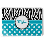 Dots & Zebra Serving Tray (Personalized)