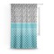 Dots & Zebra Sheer Curtain With Window and Rod