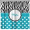 Dots & Zebra Shower Curtain (Personalized) (Non-Approval)