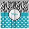 Dots & Zebra Shower Curtain - Custom Size (Personalized)