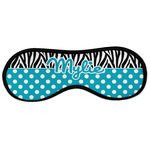 Dots & Zebra Sleeping Eye Masks - Large (Personalized)