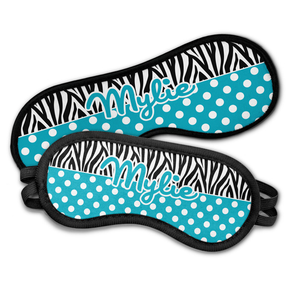 Dots & Zebra Sleeping Eye Masks - PARENT
