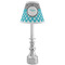 Dots & Zebra Small Chandelier Lamp - LIFESTYLE (on candle stick)