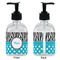 Dots & Zebra Glass Soap/Lotion Dispenser - Approval
