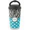 Dots & Zebra Stainless Steel Coffee Tumbler (Personalized)