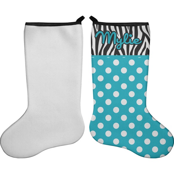 Dots & Zebra Stocking - Single-Sided - Approval