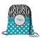 Dots & Zebra Drawstring Backpack