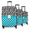Dots & Zebra Suitcase Set 1 - MAIN