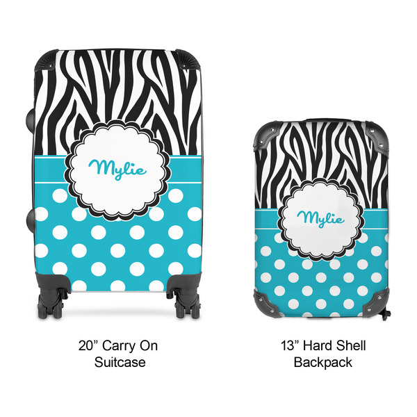 Dots & Zebra Suitcase Set 4 - APPROVAL