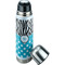 Dots & Zebra Thermos - Lid Off
