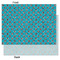 Dots & Zebra Tissue Paper - Lightweight - Large - Front & Back
