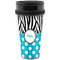 Dots & Zebra Travel Mug (Personalized)