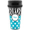Dots & Zebra Acrylic Travel Mug without Handle (Personalized)