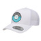 Dots & Zebra Trucker Hat - White (Personalized)