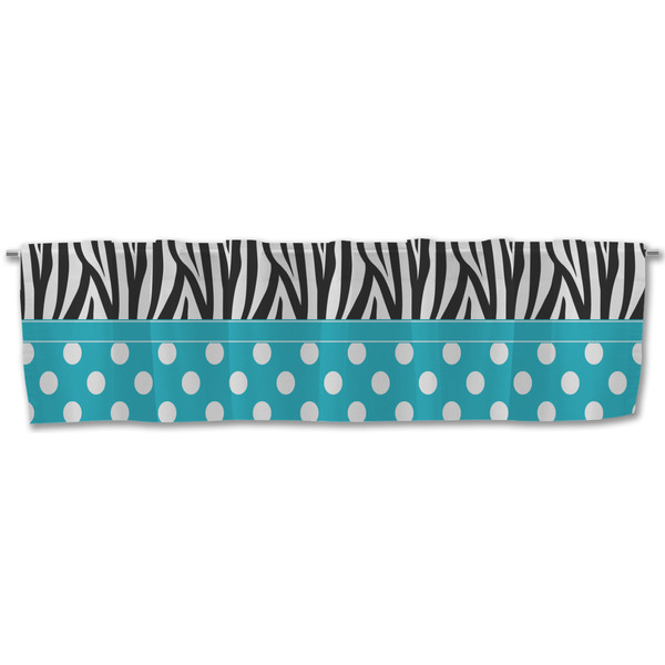 Dots & Zebra Valance - Front