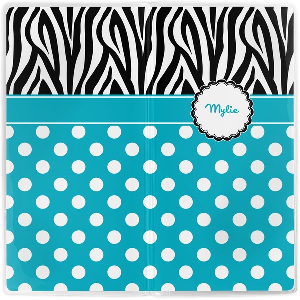 Dots & Zebra Vinyl Document Wallet - Apvl